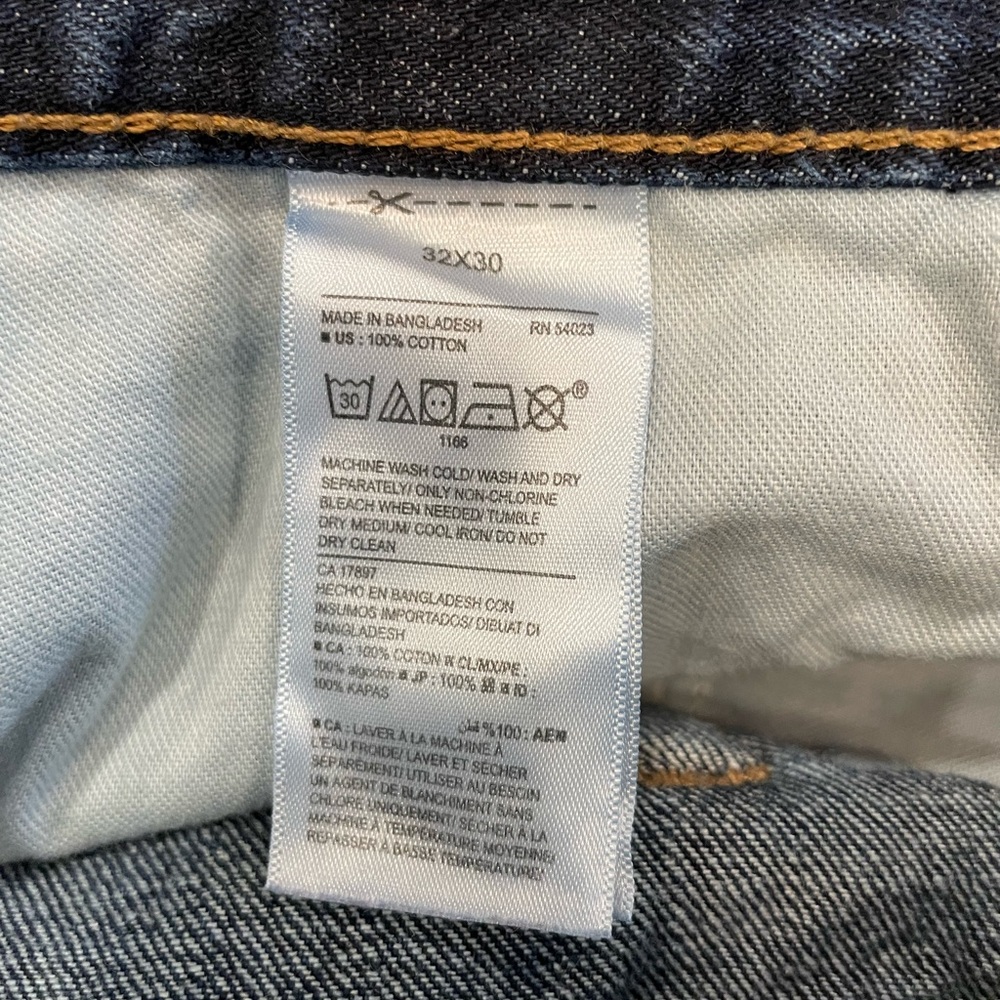 Old Navy Loose/Ample Dark Rinse Jeans - Picture 10 of 10